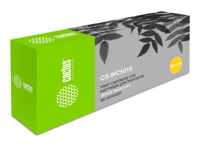 Картридж лазерный Cactus CS-WC5016 106R01277 черный набор двойная упак. (6300стр.) для Xerox WorkCentre 5016/5020