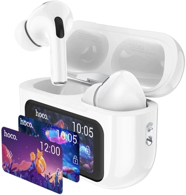 Гарнитура внутриканальные Hoco EW72 Lite белый беспроводные bluetooth в ушной раковине (51004)