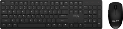 Клавиатура + мышь MSI K200 Combo MS-8ZA4 клав:черный мышь:черный USB беспроводная (S11-43RU304-Y92)