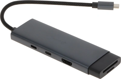 Разветвитель USB-C TP-Link UH7020C 2порт. серый