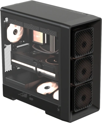 Корпус Formula Air Power G10 черный без БП ATX 7x120mm 5x140mm 2xUSB3.0 audio bott PSU