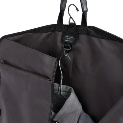 Сумка портплед Piquadro Brief2 PA7047BR2/N черная нейлон/натур.кожа