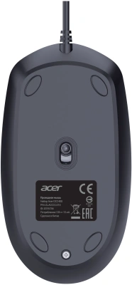 Клавиатура + мышь Acer OCC400 клав:черный мышь:черный USB (ZL.ACCCC.015)