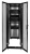 Шкаф серверный ЦМО (ШТК-СП-42.6.10-48АА-9005) напольный 42U 600x990мм пер.дв.перфор. 2 бок.пан. задн.дв.перфор.2-хст. направл.под закл.гайки 1350кг черный 683мм 141кг 120град. 1950мм IP20 сталь