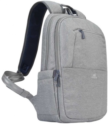 Рюкзак для ноутбука 15.6" Riva 7760 серый полиэстер женский дизайн (7760 GREY)