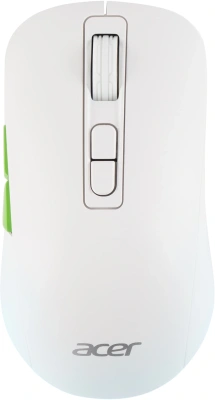 Мышь Acer OMR311 белый оптическая 2400dpi беспров. BT/Radio USB 7but (ZL.MCECC.034)
