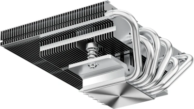Устройство охлаждения(кулер) PcCooler RC600-67 Soc-AM5/AM4/1200/1700/1851 серебристый 4-pin 16-35dB Al 205W Ret (RC667-XXNWYX-GL)