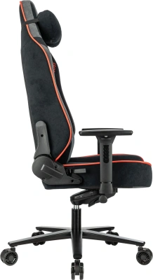 Кресло игровое A4Tech Bloody GC-680 черный/серый искусственная замша с подголов. крестов. металл