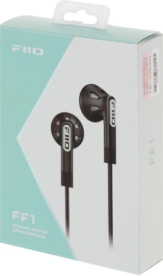 Наушники вкладыши Fiio FF1 black 1.2м черный проводные в ушной раковине (80003354)