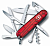 Нож перочинный Victorinox Huntsman (1.3713.T) 91мм 15функц. красный полупрозрачный карт.коробка