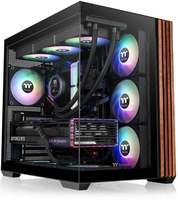 Корпус Thermaltake View View 380 WS черный без БП ATX 6x120mm 2x140mm 2xUSB3.0 audio bott PSU