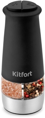 Мельница электр. Kitfort КТ-6013-1 для перца/соли черный