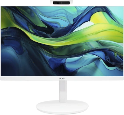 Моноблок Acer Aspire C24-1YE13U5UNH 23.8" Full HD i5 1334U (1.3) 16Gb SSD512Gb Iris Xe CR Eshell GbitEth WiFi BT 90W клавиатура мышь Cam белый 1920x1080