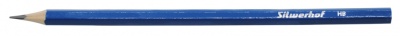 Набор карандашей ч/г Silwerhof Zeichner 2мм HB шестигран. дерево синий пакет европод. (3шт)
