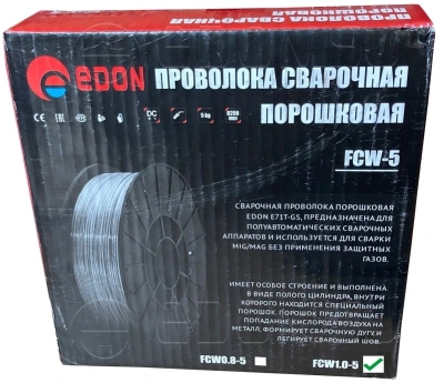 Проволока свар. Edon FCW1.0-5 D1мм 5000гр (14762)