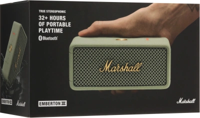 Колонка порт. Marshall Emberton III зеленый 20W 2.0 BT 100м