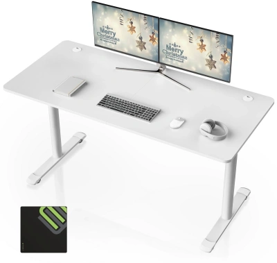 Стол для компьютера Eureka ERK-IOD-60W-V4 столешница ЛДСП белый