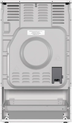 Плита Электрическая Gorenje GEC5C61WG белый стеклокерамика (без крышки)