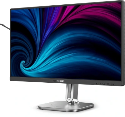 Монитор Philips 24" 24B2U4301 черный IPS LED 16:9 HDMI M/M матовая HAS Piv 300cd 178гр/178гр 1920x1080 120Hz DP FHD USB 5.74кг