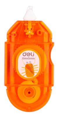Лента коррект. Deli EH350 6мх5мм ассорти корпус белый блистер