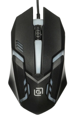 Мышь Оклик 396M INSOMNIA черный оптическая 1200dpi USB 3but (1192373)