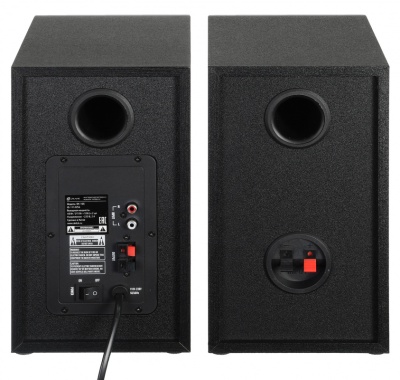 Колонки Оклик OK-166 BT 2.0 черный 40Вт BT