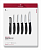 Набор ножей кухон. Victorinox Swiss Classic Paring 6.7113.61G компл.:6предм. черный подар.коробка