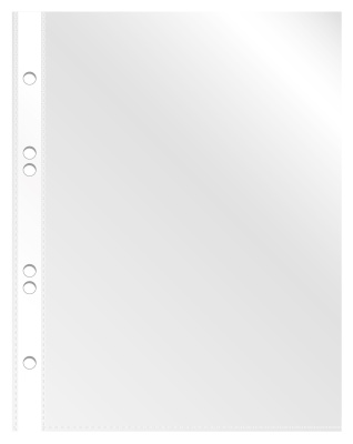 Папка-вкладыш Бюрократ Премиум -013A5 глянцевые A5 30мкм (упак.:100шт)