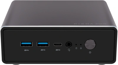 Неттоп Digma Pro Minimax U1 i5 1235U (1.3) 16Gb SSD512Gb Iris Xe Windows 11 Pro GbitEth WiFi BT 60W темно-серый/черный (DPP5-ADXW05)