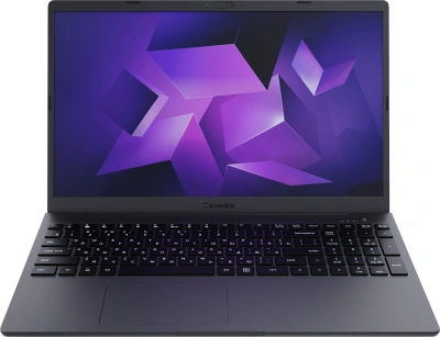 Ноутбук Kvadra Nau LE15T Core i5 1335U 16Gb SSD512Gb Intel Iris Xe graphics 15.6" IPS FHD (1920x1080) без ОС graphite WiFi BT Cam (Y22L01CAS120R_A567CC)