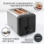 Тостер Bosch TAT4P420 970Вт нержавеющая сталь/черный Тостер Bosch TAT4P420 970Вт нержавеющая сталь/черный