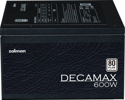 Блок питания Zalman ATX 600W ZM600-LX3 80+ white (20+4pin) APFC 120mm fan 5xSATA RTL