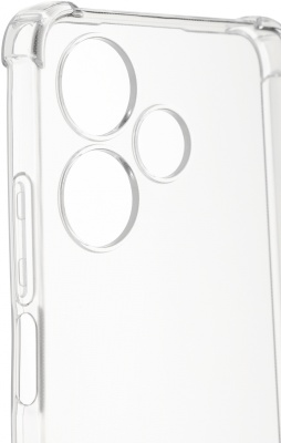Чехол (клип-кейс) BoraSCO для Infinix Hot 30 Bumper Case прозрачный (72317)