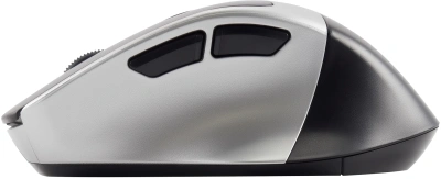 Мышь Оклик 516MW черный/серебристый оптическая 1600dpi silent беспров. BT/Radio USB для ноутбука 6but (1978689)