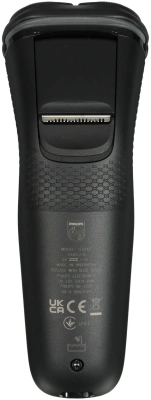 Бритва роторная Philips S3242/12 реж.эл.:3 питан.:аккум. черный/серебристый