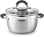 Кастрюля Rondell Flamme RDS-023 2.3л. d=18см (с крышкой) стальной