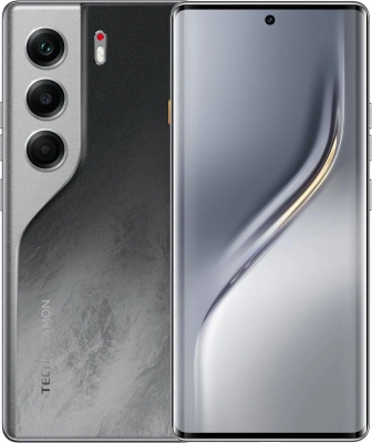 Смартфон Tecno Camon 40 Pro 256Gb 8Gb черный моноблок 3G 4G 2Sim 6.78" 1080x2436 Android 15 50Mpix 802.11 a/b/g/n/ac NFC GPS GSM900/1800 GSM1900 Protect FM