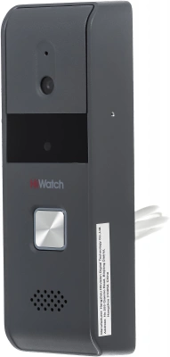 Комплект домофона HiWatch DS-D100K серебристый