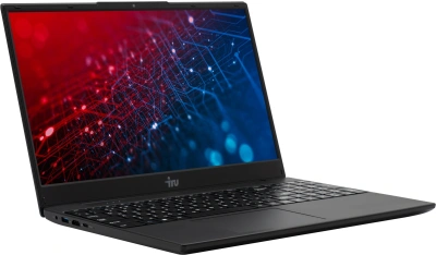 Ноутбук IRU Tactio 15ALG Core i3 1215U 8Gb SSD256Gb Intel UHD Graphics 15.6" IPS FHD (1920x1080) без ОС black WiFi BT Cam 4500mAh (2023565)