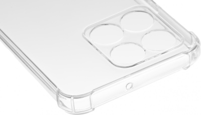 Чехол (клип-кейс) BoraSCO для Honor X6a Bumper Case прозрачный (72472)