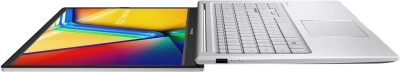Ноутбук Asus Vivobook 15 X1504VA-BQ4060 Core 3 100U 16Gb SSD512Gb Intel Graphics 15.6" IPS FHD (1920x1080) без ОС silver WiFi BT Cam (90NB13Y2-M03600)