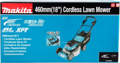 Газонокосилка роторная Makita DLM462Z 1600Вт