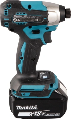 Шуруповерт Makita DTD157RTJ аккум. патрон:квад.1/4" (кейс в комплекте)