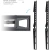 Кронштейн для телевизора Kromax CORBEL-11 титан 32"-75" макс.45кг настенный поворот и наклон