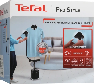 Отпариватель напольный Tefal IT3480E1 2000Вт черный