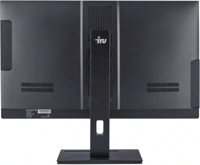 Моноблок IRU 27IM 27" Full HD i5 12450H (2) 16Gb SSD512Gb UHDG без ОС GbitEth WiFi BT 120W Cam черный 1920x1080