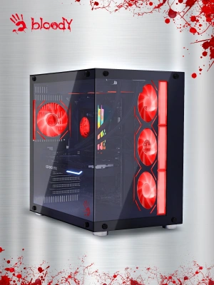 ПК Bloody BD-PC CZ79C3 MT i5 14600KF (3.5) 32Gb SSD1Tb RTX5070 12Gb Windows 11 Home 64 2.5xGbitEth WiFi BT 850W черный (RUS) (2129071)