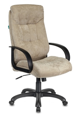 Кресло руководителя Бюрократ CH-824 Fabric песочный Light-21 крестов. пластик