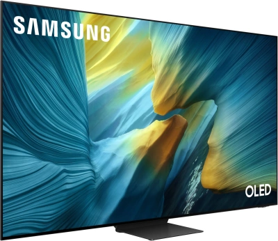 Телевизор OLED Samsung 55" QE55S95FAUXRU Series 9 черный графит/черный 4K Ultra HD 120Hz DVB-T2 DVB-C DVB-S2 USB WiFi Smart TV