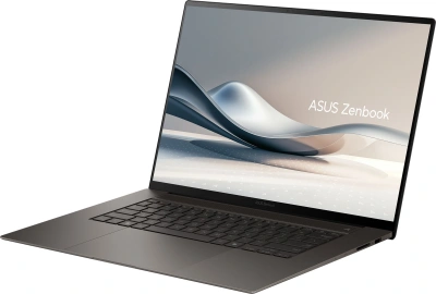 Ноутбук Asus Zenbook S 16 OLED UM5606GA-SS179W Ryzen AI 9 465 32Gb SSD1Tb AMD Radeon 880M 16" OLED 3K (2880x1800) Windows 11 Home grey WiFi BT Cam Bag (90NB17H5-M00CL0)